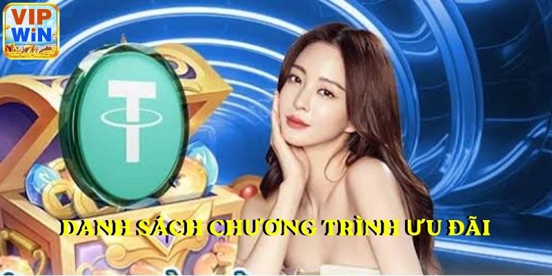 Danh sách chương trình ưu đãi khi nạp tiền VIPWIN